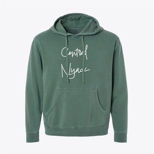 Central Nyack New York Freestyle Pigment-Dyed Hoodie