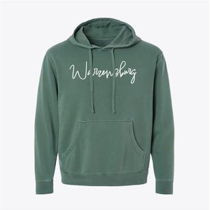Warrensburg Missouri Freestyle Pigment-Dyed Hoodie