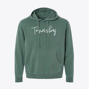 Turnersburg North Carolina Freestyle Pigment-Dyed Hoodie