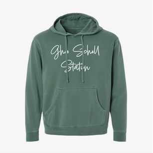 Ghio Scholl Station North Carolina Freestyle Pigment-Dyed Hoodie