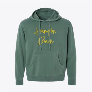 Hampton Beach New Hampshire Freestyle Pigment-Dyed Hoodie