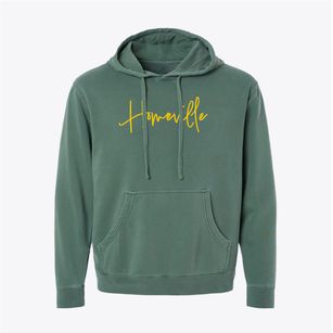 Homeville Pennsylvania Freestyle Pigment-Dyed Hoodie