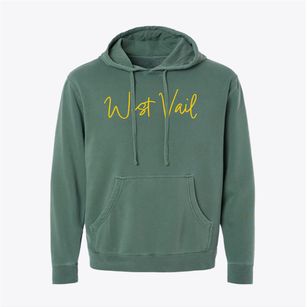 West Vail Colorado Freestyle Pigment-Dyed Hoodie