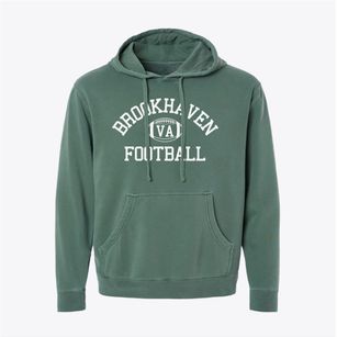 Brookhaven Virginia Football Pigment-Dyed Hoodie