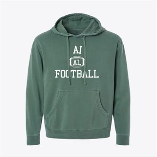 Ai Alabama Football Pigment-Dyed Hoodie