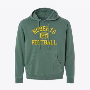 Roberts Montana Football Pigment-Dyed Hoodie