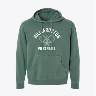 Hilliardston North Carolina Pickleball Pigment-Dyed Hoodie