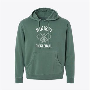 Nikiski Alaska Pickleball Pigment-Dyed Hoodie