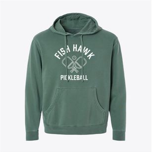Fish Hawk Florida Pickleball Pigment-Dyed Hoodie