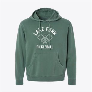 Lake Fork Ohio Pickleball Pigment-Dyed Hoodie