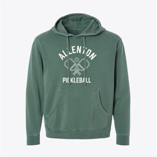 Allenton North Carolina Pickleball Pigment-Dyed Hoodie