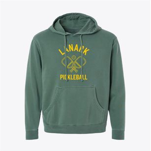 Lanark Wisconsin Pickleball Pigment-Dyed Hoodie