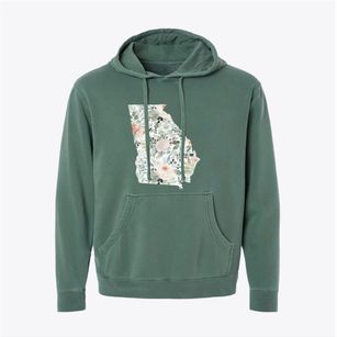  Georgia Spring Dream Pigment-Dyed Hoodie