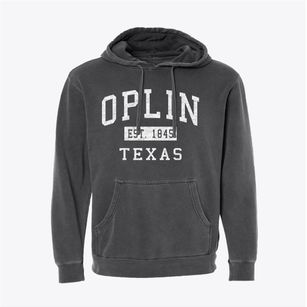 Oplin Texas Classic Established Pigment-Dyed Hoodie