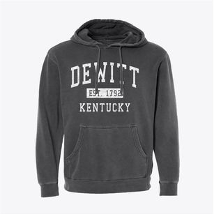 Dewitt Kentucky Classic Established Pigment-Dyed Hoodie