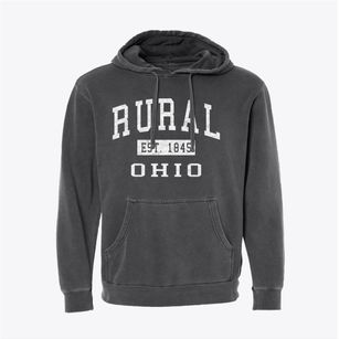 Rural Ohio Classic Established Pigment-Dyed Hoodie