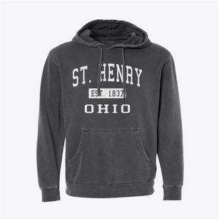 St. Henry Ohio Classic Established Pigment-Dyed Hoodie