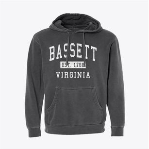 Bassett Virginia Classic Established Pigment-Dyed Hoodie