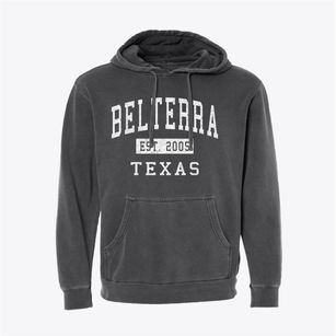 Belterra Texas Classic Established Pigment-Dyed Hoodie