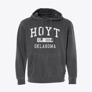 Hoyt Oklahoma Classic Established Pigment-Dyed Hoodie