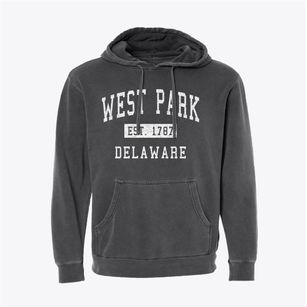 West Park Delaware Classic Established Pigment-Dyed Hoodie