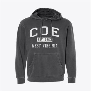 Coe West Virginia Classic Established Pigment-Dyed Hoodie