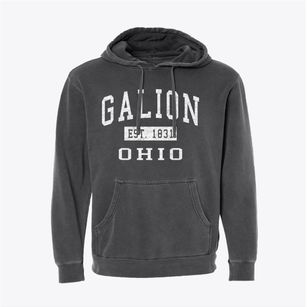 Galion Ohio Classic Established Pigment-Dyed Hoodie