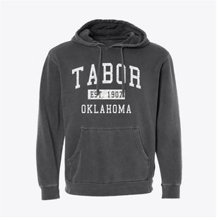 Tabor Oklahoma Classic Established Pigment-Dyed Hoodie