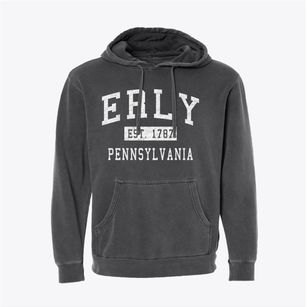 Erly Pennsylvania Classic Established Pigment-Dyed Hoodie