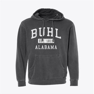 Buhl Alabama Classic Established Pigment-Dyed Hoodie