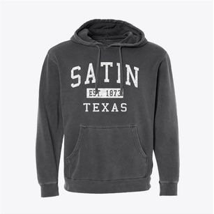 Satin Texas Classic Established Pigment-Dyed Hoodie