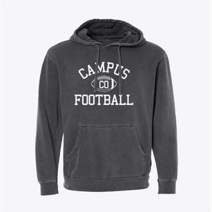 Campus School Of Math & Science Classic Football Pigment-Dyed Hoodie