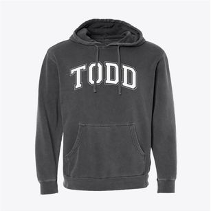 Todd Middle School Varsity Arch Pigment-Dyed Hoodie