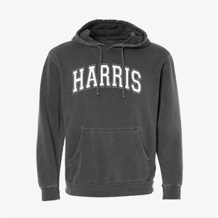 Harris Elementary School Varsity Arch Pigment-Dyed Hoodie