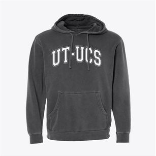 University Of Texas- University Charter School Varsity Arch Pigment-Dyed Hoodie
