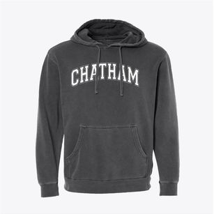 Chatham High School Varsity Arch Pigment-Dyed Hoodie