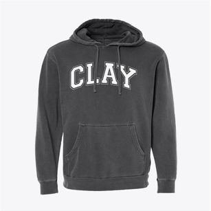 Clay Christian Academy Varsity Arch Pigment-Dyed Hoodie