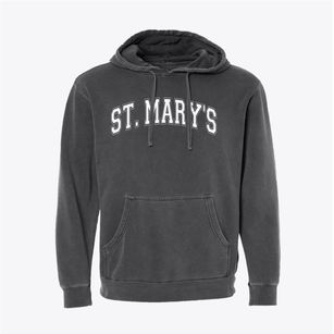 Saint Mary's School Varsity Arch Pigment-Dyed Hoodie