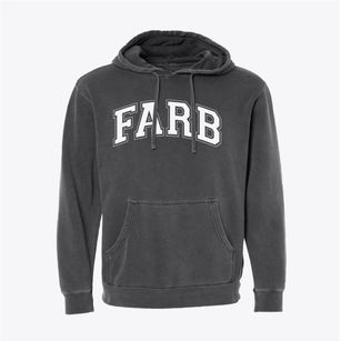 Farb Middle School Varsity Arch Pigment-Dyed Hoodie