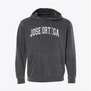Jose Ortega Elementary School Varsity Arch Pigment-Dyed Hoodie