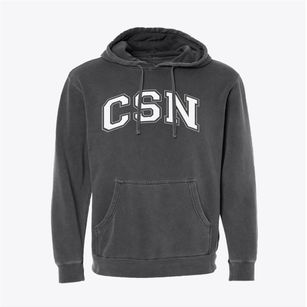 Community School Of Naples Varsity Arch Pigment-Dyed Hoodie