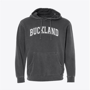 Buckland School Varsity Arch Pigment-Dyed Hoodie