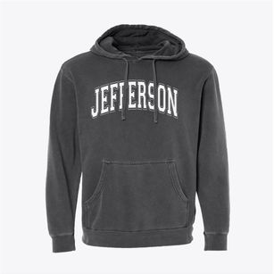 Jefferson Elementary School Varsity Arch Pigment-Dyed Hoodie