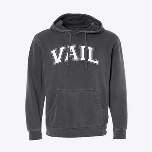 Vail Academy & High School Varsity Arch Pigment-Dyed Hoodie