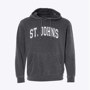 Saint Johns Elementary School Varsity Arch Pigment-Dyed Hoodie