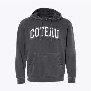 Coteau Elementary School Varsity Arch Pigment-Dyed Hoodie