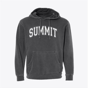 Summit Christian Academy Varsity Arch Pigment-Dyed Hoodie