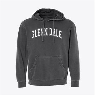 Glenn Dale Elementary School Varsity Arch Pigment-Dyed Hoodie