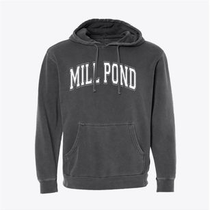 Mill Pond School Varsity Arch Pigment-Dyed Hoodie