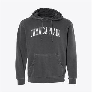 Jamaica Plain High School Varsity Arch Pigment-Dyed Hoodie